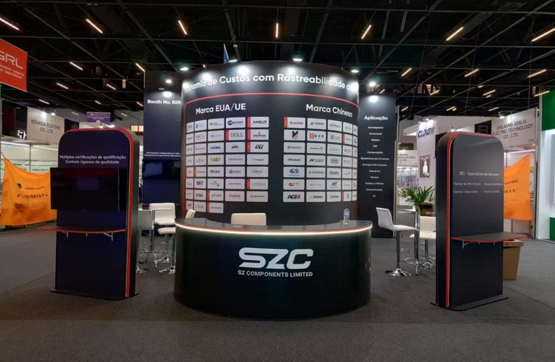 巴西 FIEE SZC 电子电力展台现场